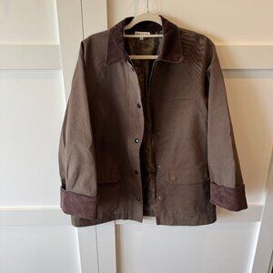 Moon River Corduroy Detail Barn Jacket S